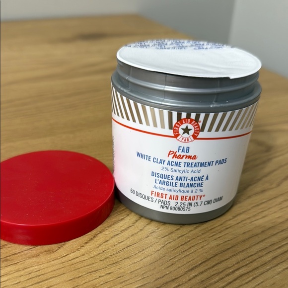First Aid Beauty Other - First Aid Beauty White Clay Acne Treatment Pads - discontinued